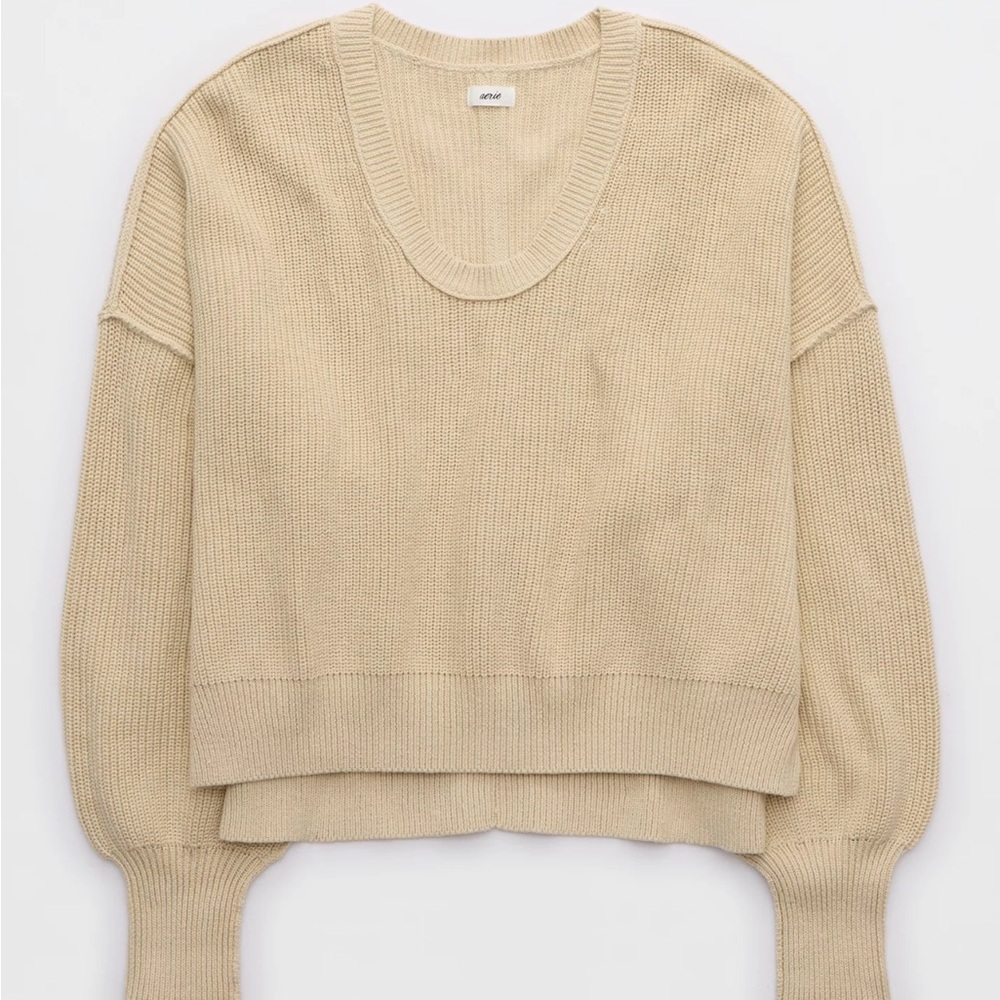 Aerie Beyond Cropped Sweater